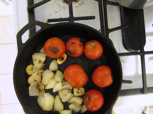 Charring_veggies